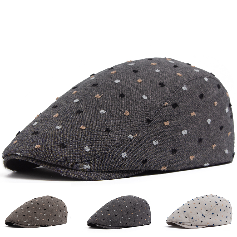 Newsboy Cap Ivy - Damska czapka typu flat cap w