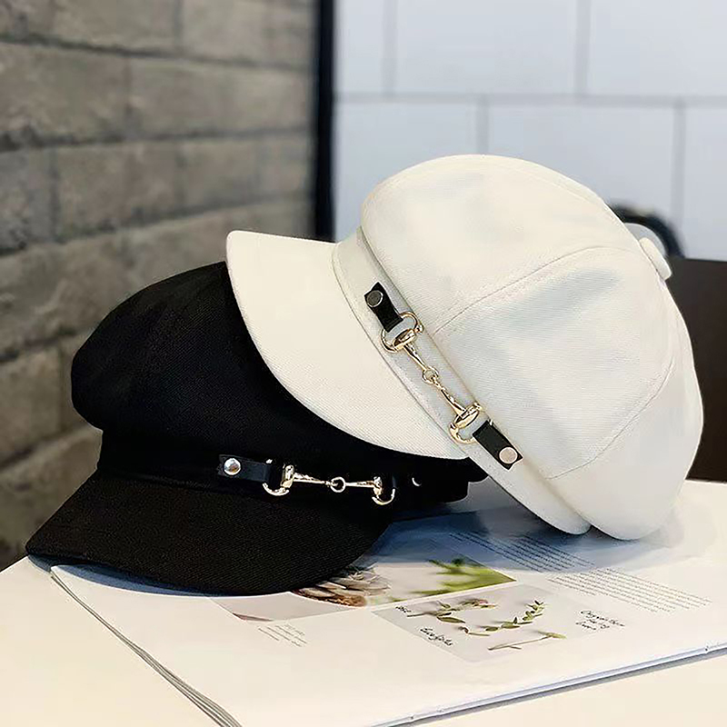 Dad Hat Cotton - Zimowe damskie berety Retro damskie berety
