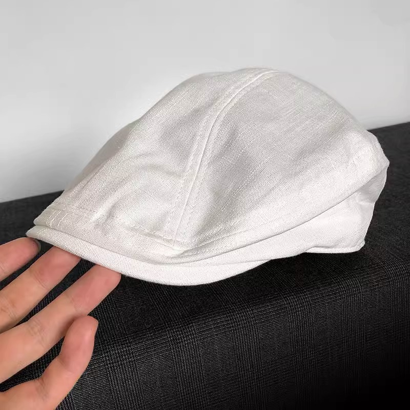 Vintage lniana czapka gazeciar – Newsboy Cap Ivy recenzja i cena