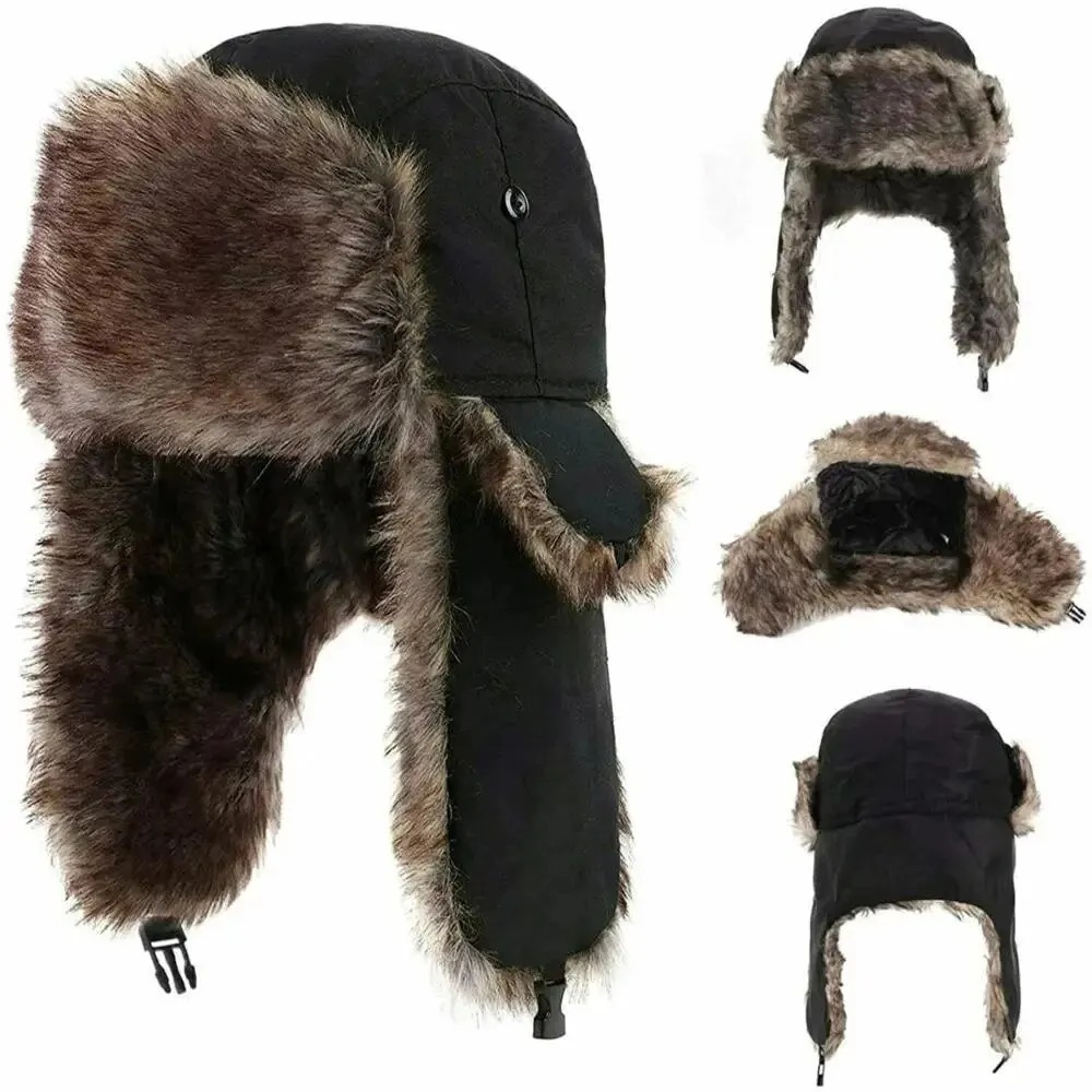Męska Zimowa Czapka Traperka P – Trapper Hat Ear Flap recenzja i cena