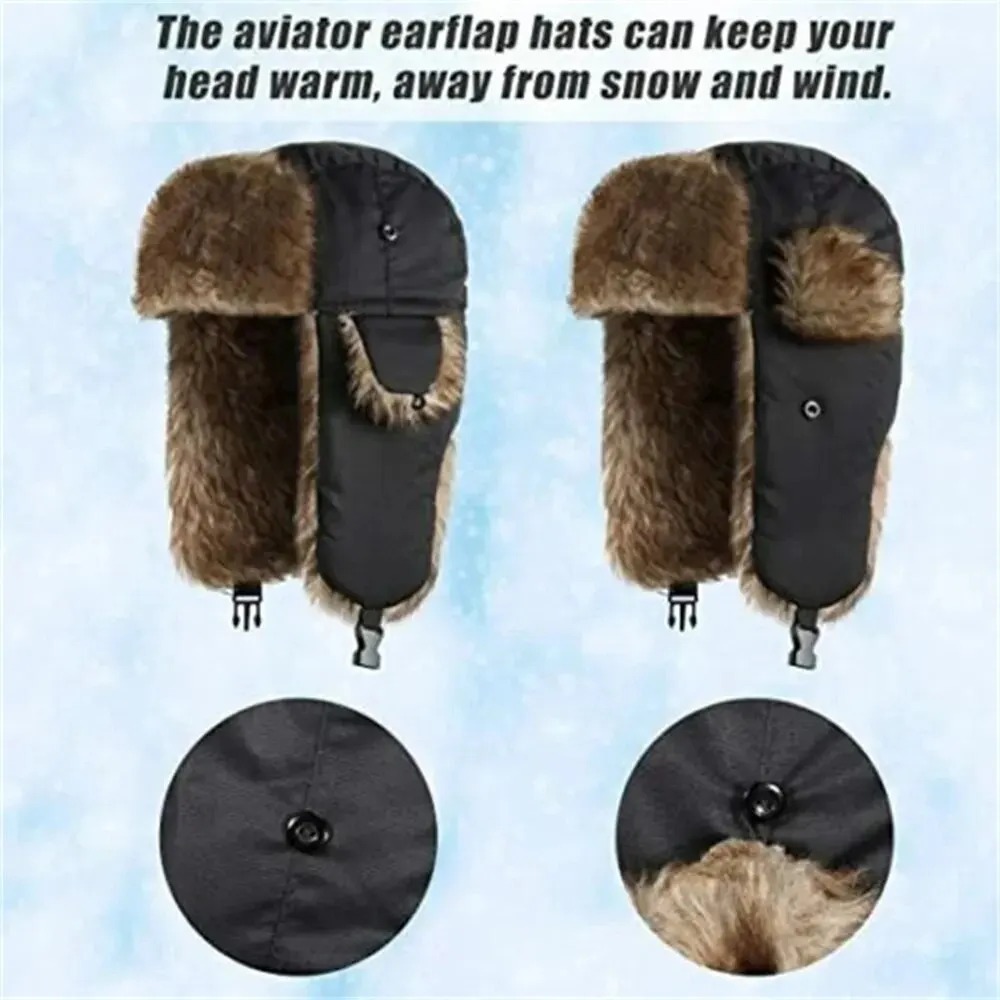 Męska Zimowa Czapka Traperka P – Trapper Hat Ear Flap recenzja i cena