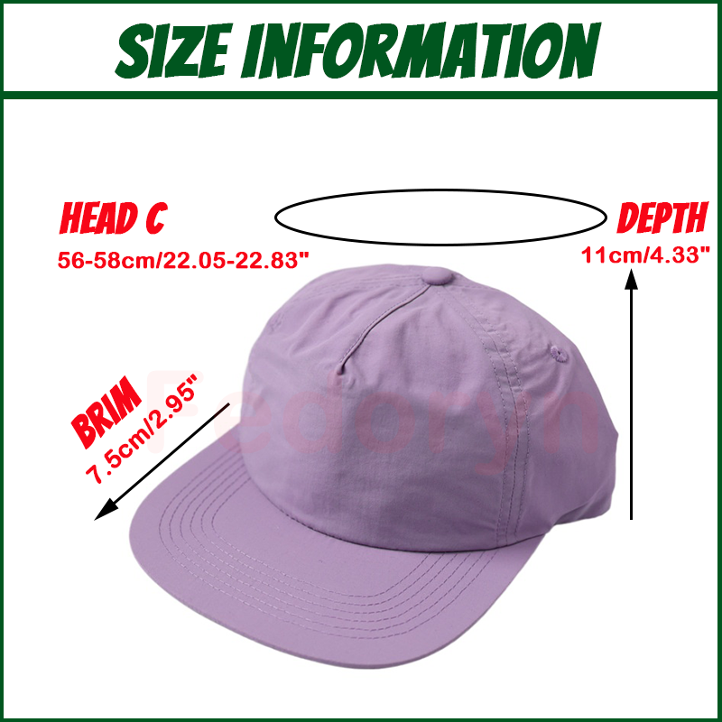 Czapki baseballowe Fedoryn z w – Snapback Hat Flat recenzja i cena