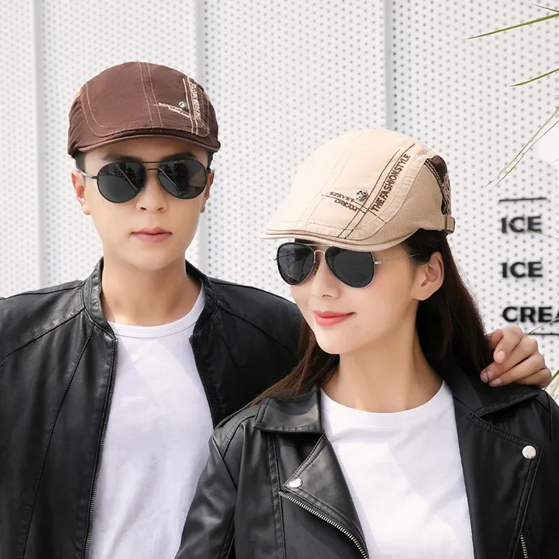 Unisex Skull Letters Newsboy C – Newsboy Cap Ivy recenzja i cena