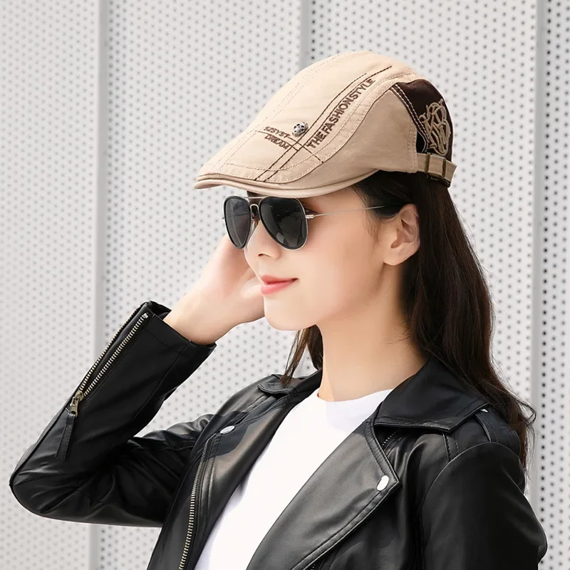 Unisex Skull Letters Newsboy C – Newsboy Cap Ivy recenzja i cena