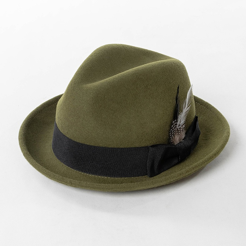 Damska zimowa wełniana czapka  – Fedora Hat Wool recenzja i cena
