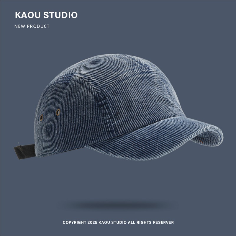 Czapka unisex z 5 panelami z s – Corduroy Cap 5 Panel recenzja i cena