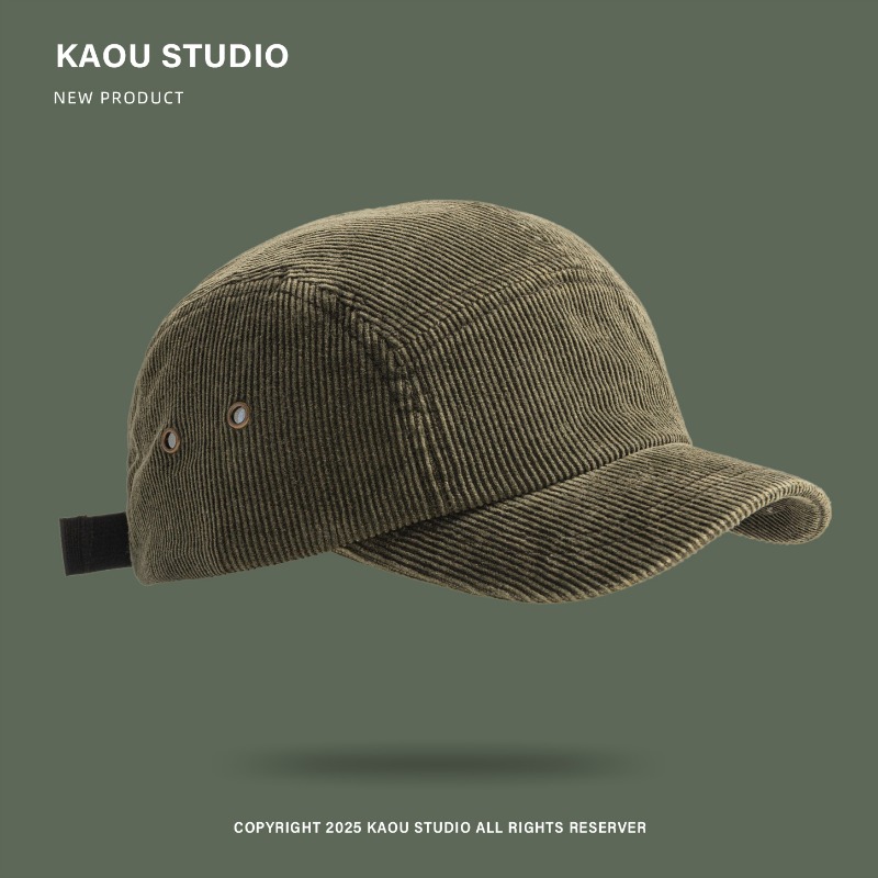 Czapka unisex z 5 panelami z s – Corduroy Cap 5 Panel recenzja i cena
