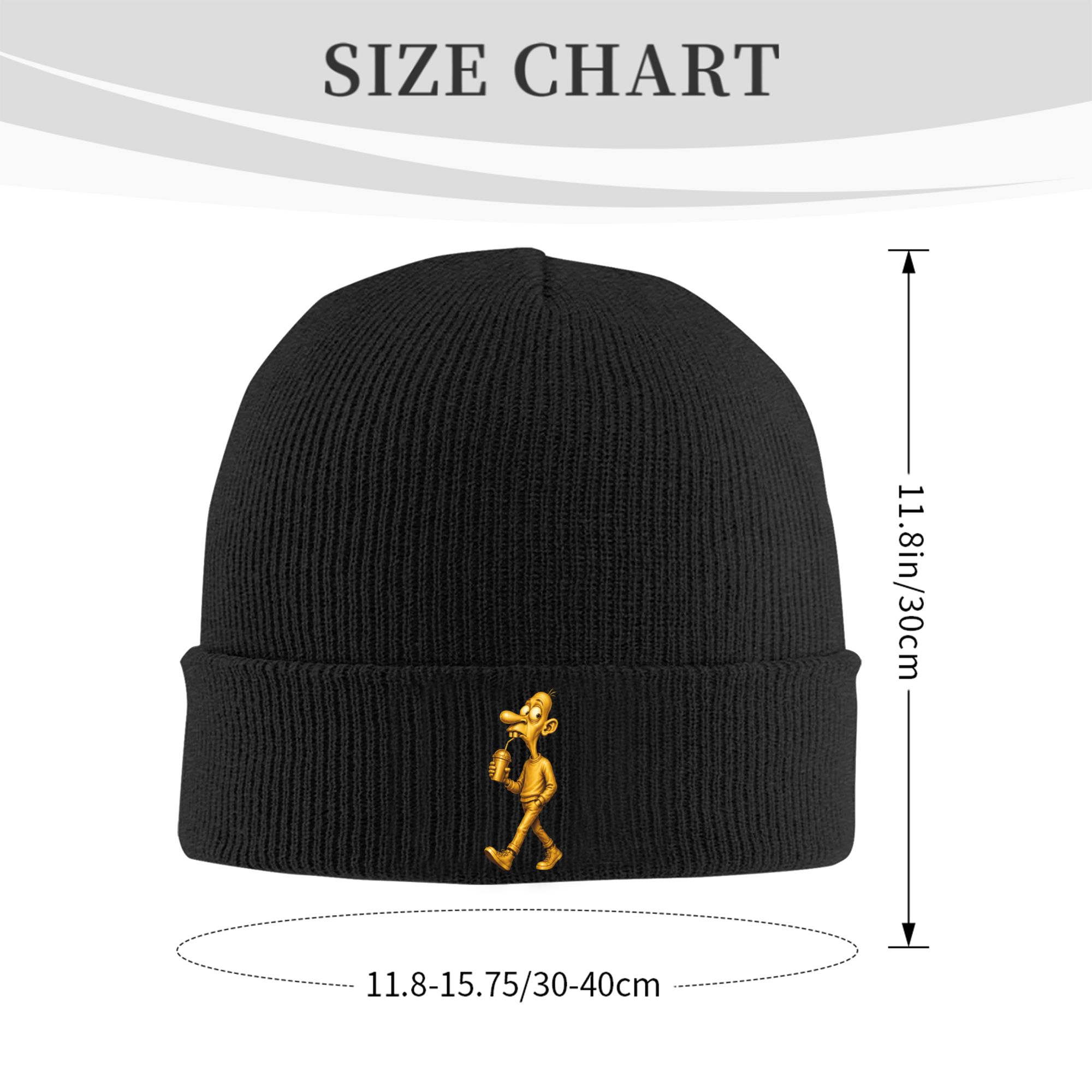 Złoty Mem Neegy Śmieszny Inter – Beanie Cuffed Knit recenzja i cena
