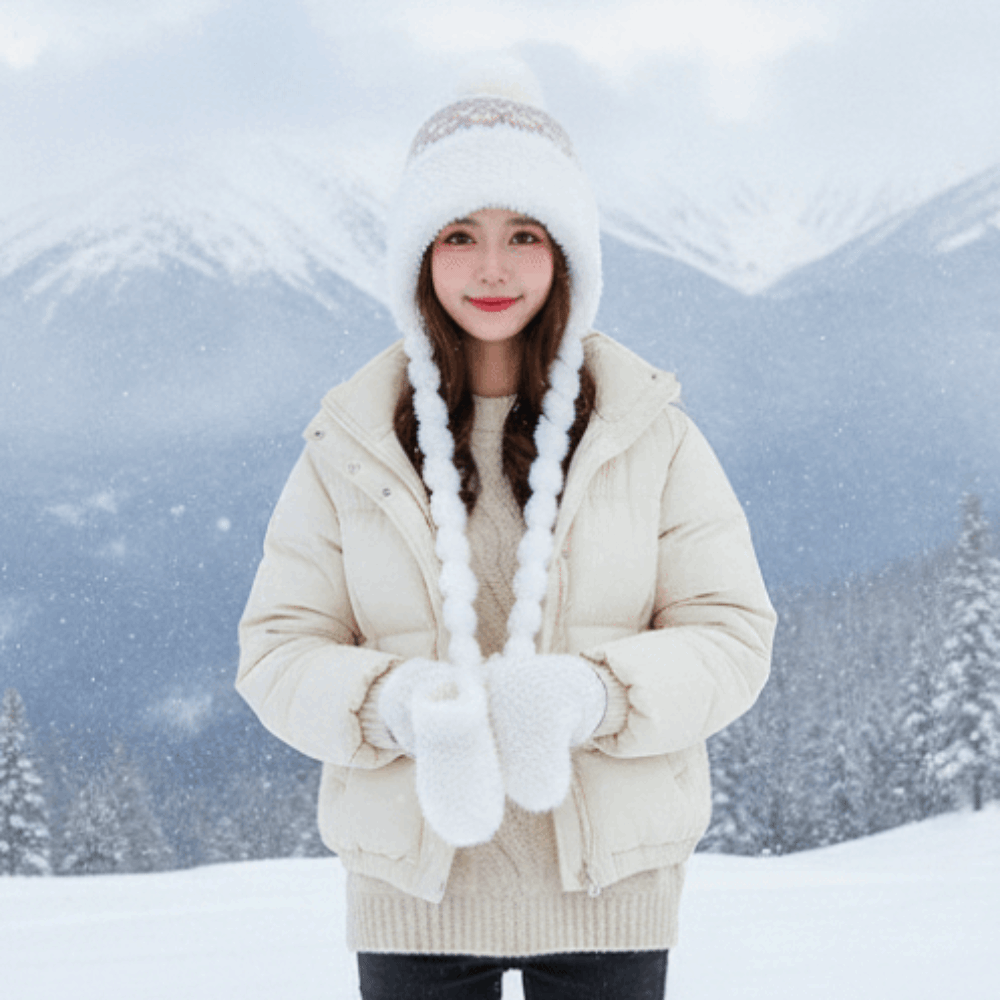 Czapka zimowa damska z polarow – Winter Trapper Hat recenzja i cena