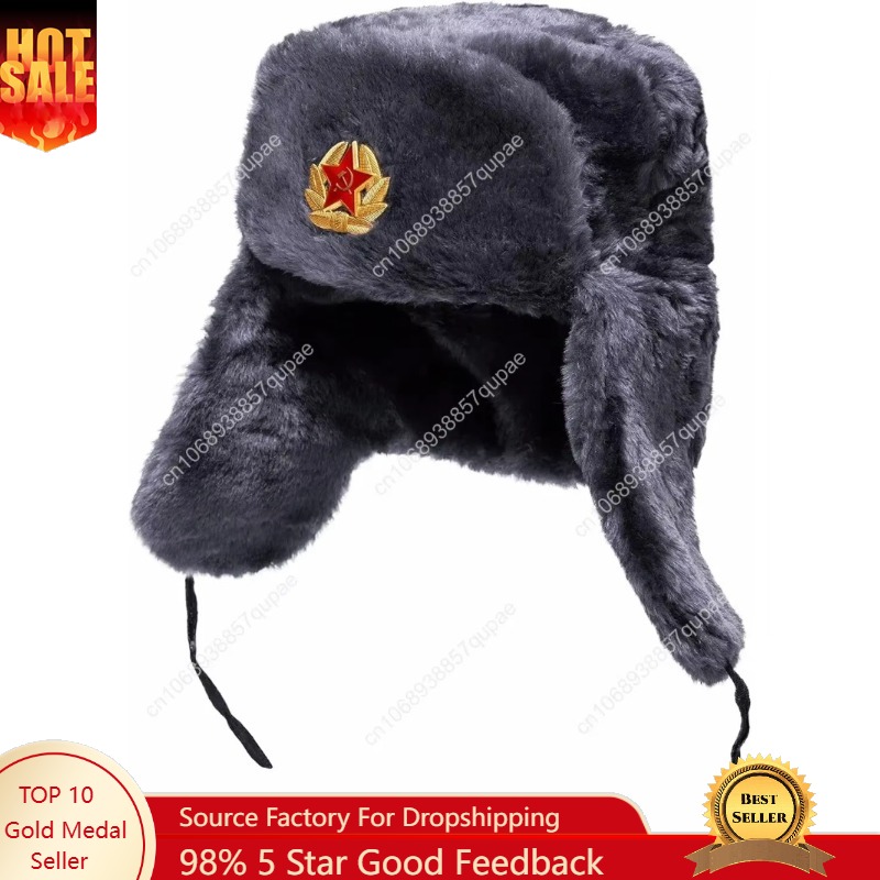 Czapka Ushanka BELEON - Rosyjs – Winter Trapper Hat recenzja i cena