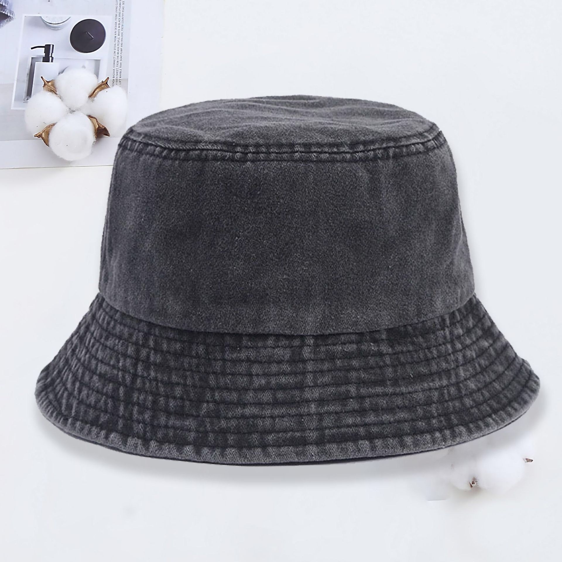 Czapka typu bucket hat z denim – Bucket Hat Cotton recenzja i cena