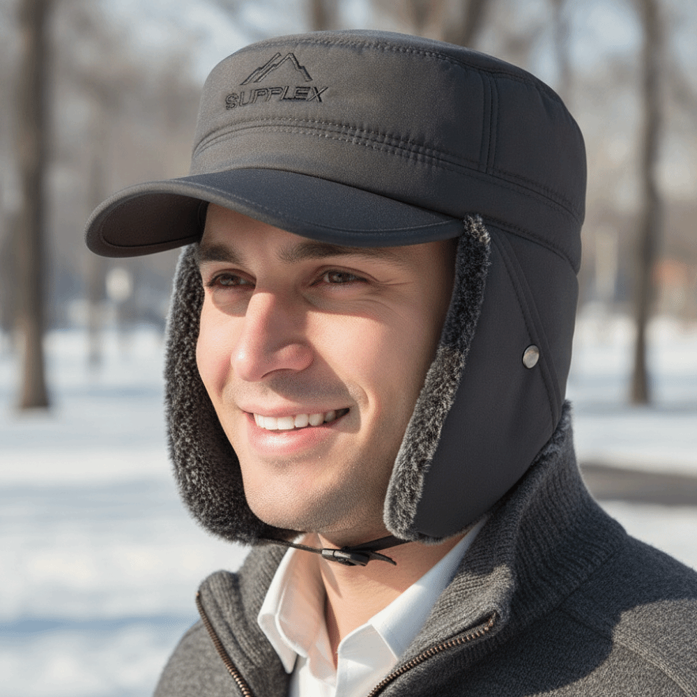 Gruby zimowy kapelusz typu tra – Winter Trapper Hat recenzja i cena