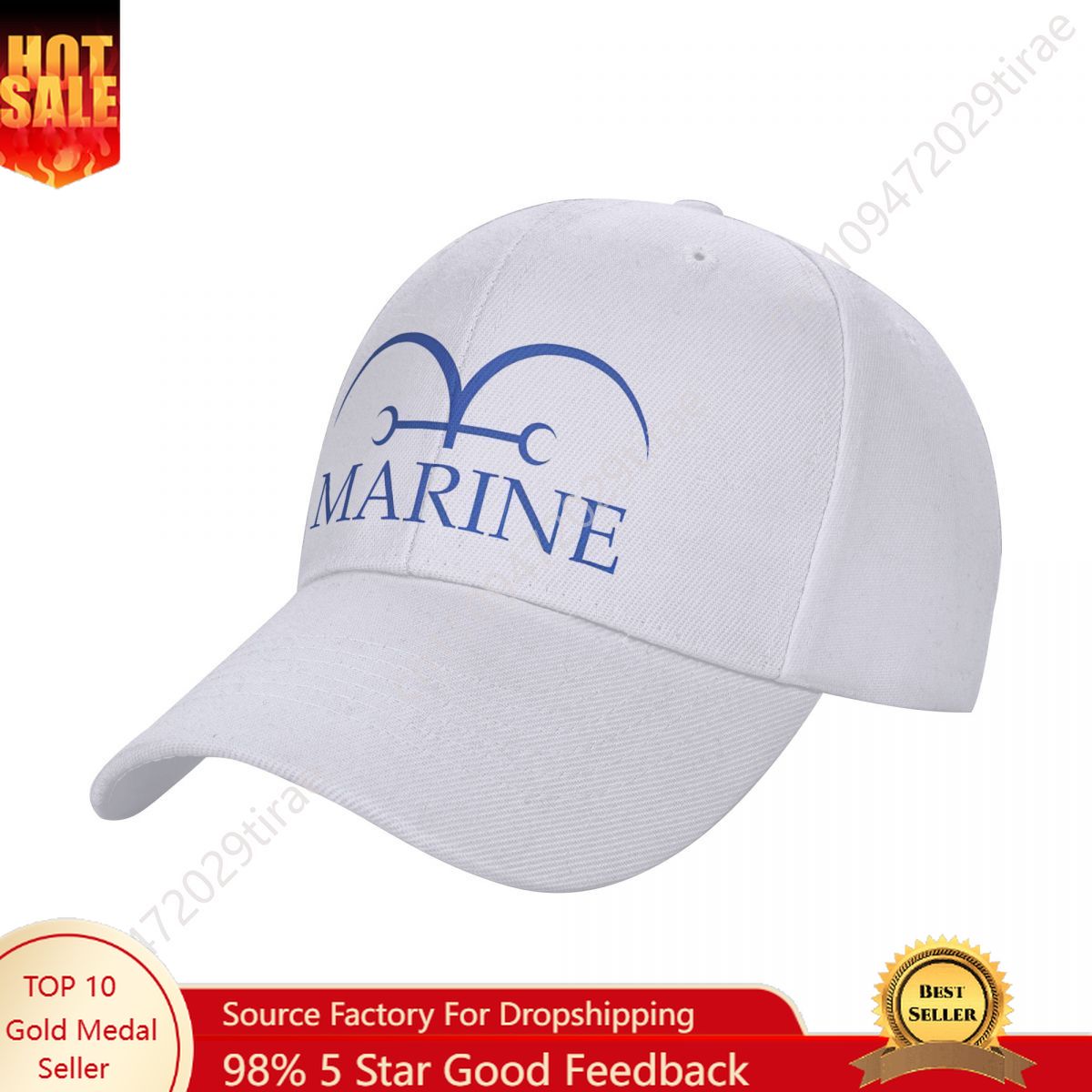 Czapki z daszkiem Marines Flag – Dad Hat Cotton recenzja i cena
