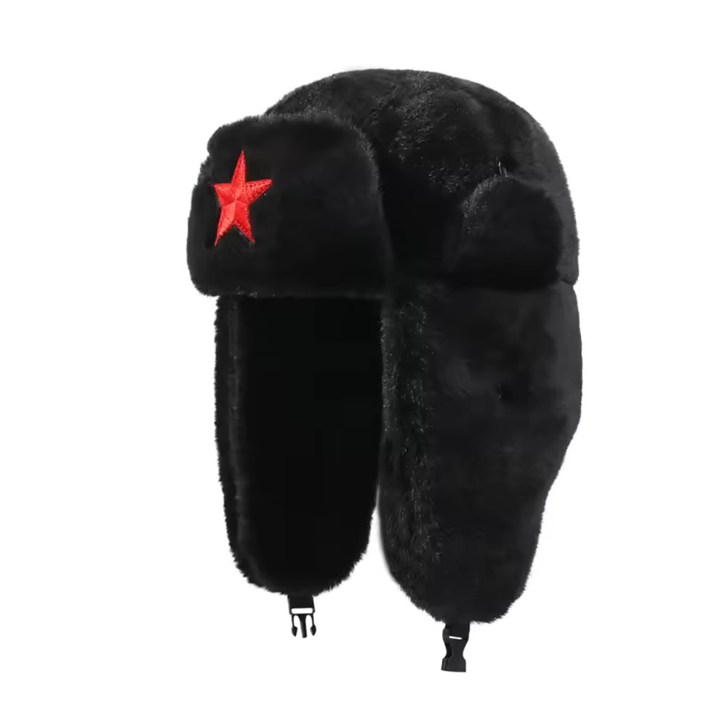 Męska czapka zimowa Lei Feng z – Trapper Hat Ear Flap recenzja i cena