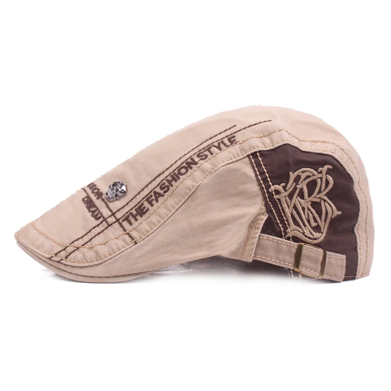 Moda Letter Beret Hat Men Sun  – Newsboy Cap Ivy recenzja i cena
