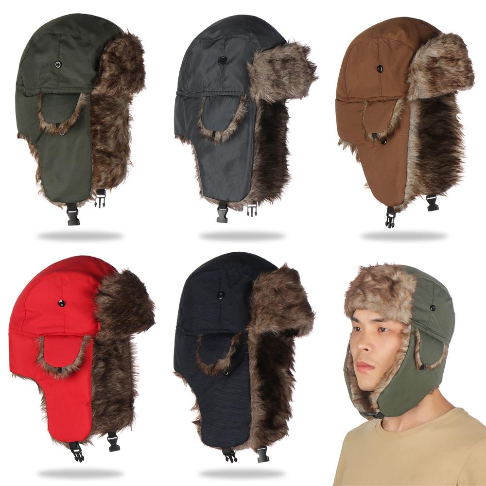 Męskie Damskie Futrzane Czapki – Winter Trapper Hat recenzja i cena